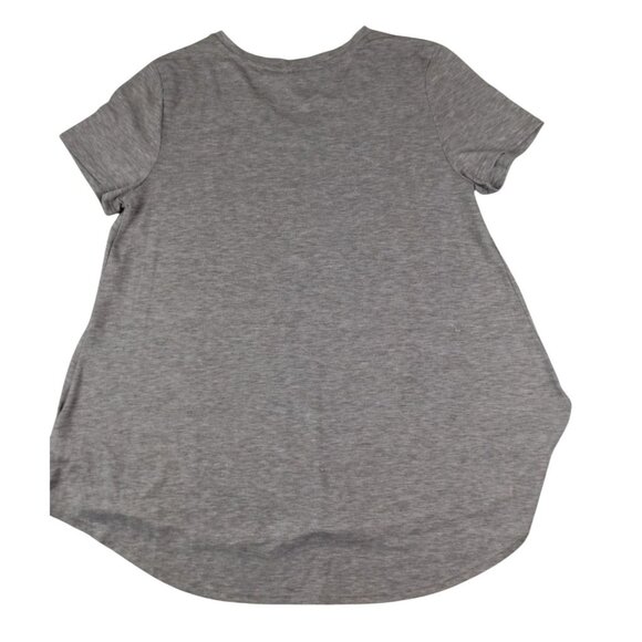 Sunshine Adventure Roadtrip Womens Grey T-Shirt V-Neck size Small JH951 - Picture 3 of 5